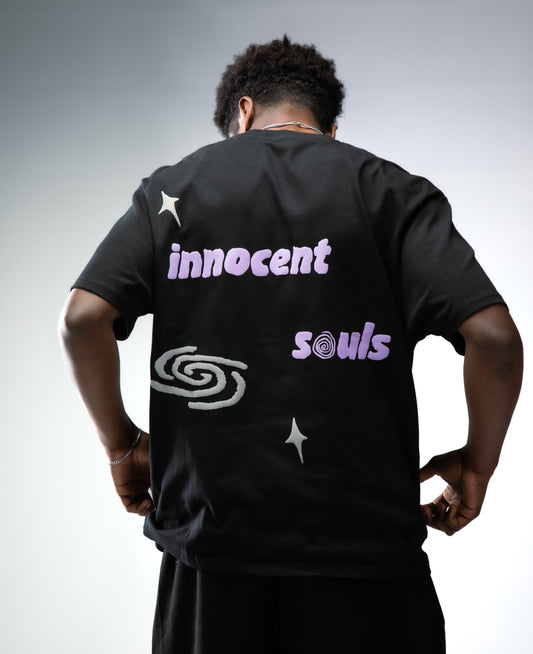 Boxy Heavyweight Basic T Black