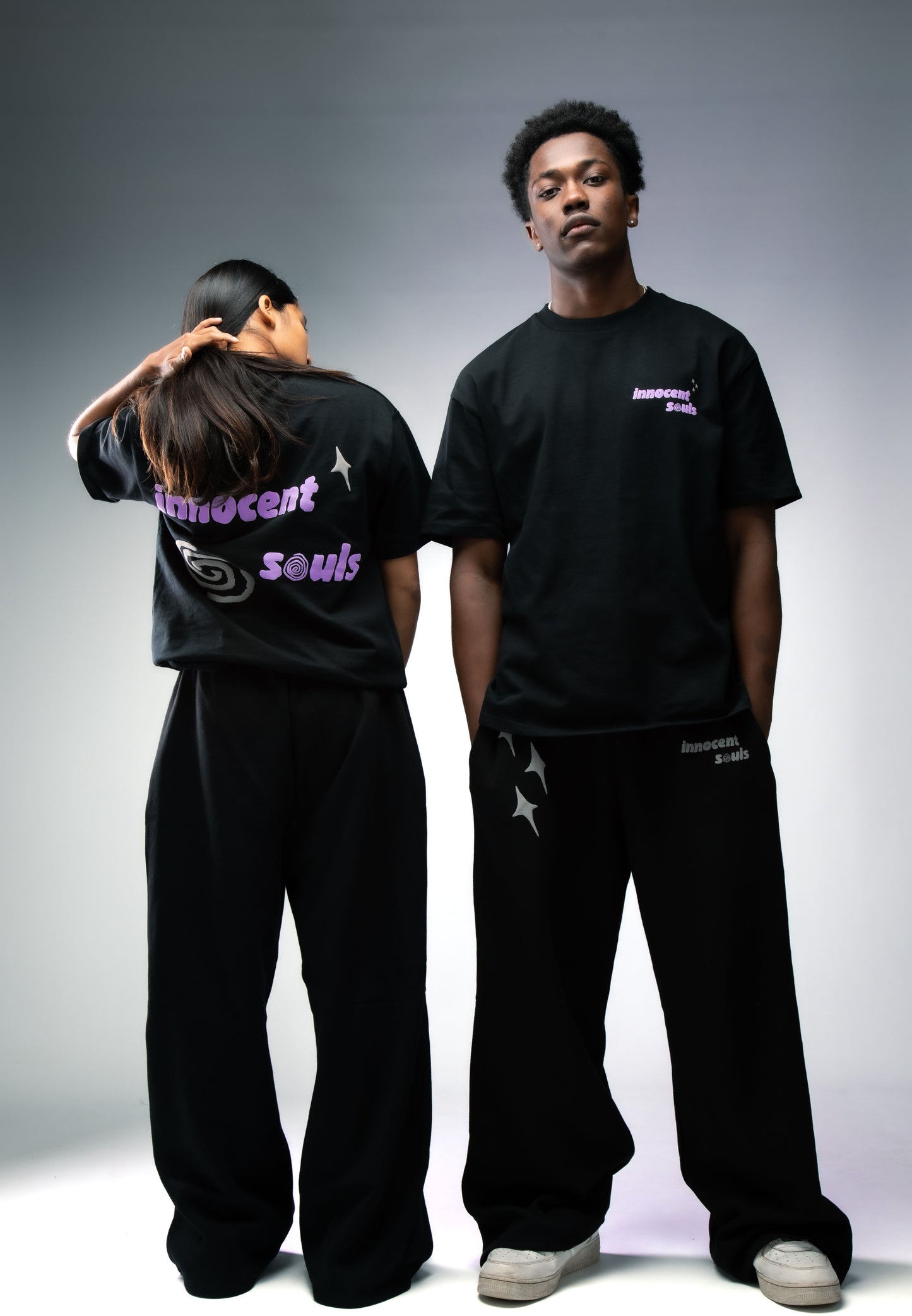 Oversized Straight Leg Joggers